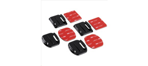 Hama sada upevňovacích destiček pro GoPro, 2+2