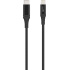 WG - Datový kabel Lightning MFi na Type-C, 1 metr, 3A, černá