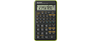 SHARP kalkulačka - EL-501T - zelená (balení blister)