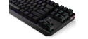 ENDORFY Klávesnice Thock TKL CZ Brown, Mechanická, USB, ARGB, černá