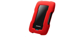 ADATA Externí HDD 2TB 2,5" USB 3.1 HD330, RED COLOR BOX, červený (gumový, nárazu odolný)
