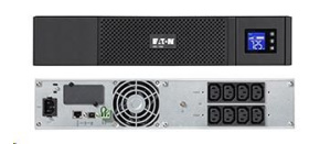 Eaton 5SC 1500i Rack 2U, UPS 1500VA / 1050W, 8 zásuvek IEC, LCD