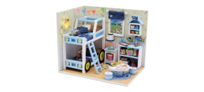 2Kids Toys miniatura domečku Charlesův pokoj 2Kids Toys miniatura domečku Charlesův pokoj
