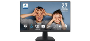 MSI LCD PRO MP275Q, 27" 2560x1440, IPS, 100Hz, 4ms, VESA 100x100mm, N/A, Black