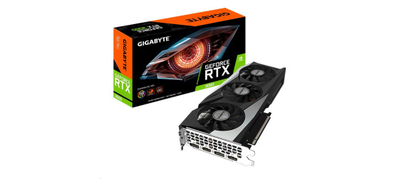 GIGABYTE VGA NVIDIA GeForce RTX 3060 GAMING LHR OC 12G 2.0, 12G GDDR6, 2xDP, 2xHDMI
