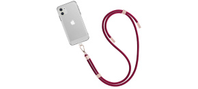 WG - Crossbody lace strap/transparent/burgundy WG - Crossbody lace strap/transparent/burgundy