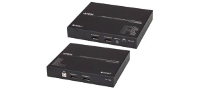 ATEN Extender PC-konzole Dual DP, HDBaseT 2.0, USB, RS-232, audio, 4K@100m