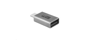 WG - Adapter Type-C (male) to USB-A 3.0 (female) / OTG / silver