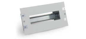 TRITON 10" jističová lišta 3U rozebíratelná, DIN, šedá