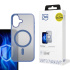 3mk ochranný kryt Frosty MagCase Blue pro Apple iPhone 16 Plus