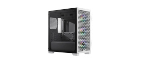 Cooler Master case Elite 302 White, Průhledná bočnice, mATX, 3x 120mm ARGB Fan, bílá