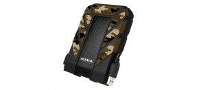ADATA Externí HDD 2TB 2,5" USB 3.1 DashDrive Durable HD710M Pro, kamufláž (gumový, nárazu/vodě/prachu odolný)