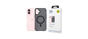 3mk ochranný kryt Smoke MagCase pro Apple iPhone 16