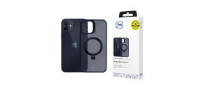 3mk ochranný kryt Smoke Case Mag&Stand pro Apple iPhone 12/12 Pro