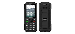 EVOLVEO StrongPhone X5, vodotěsný odolný Dual SIM telefon, černo-šedá