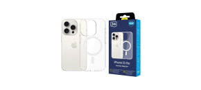 3mk ochranný kryt EverClear Magcase pro Apple iPhone 15 Pro