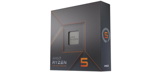 CPU AMD RYZEN 5 7600X WOF, 6-core, 4.7GHz, 32MB cache, 105W, socket AM5, BOX, bez chladiče