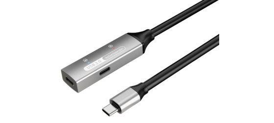 PREMIUMCORD USB-C repeater a prodlužovací kabel Male-Female, 5Gbps Aluminium 5m