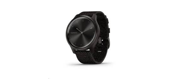 Garmin monitorovací náramek a hodinky vivomove3 Style, Slate/BlackNylon Band