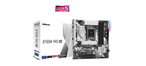 ASRock MB Sc LGA1700 B760M PRO RS, Intel B760, 4xDDR5, 1xDP, 1xHDMI, mATX ASRock MB Sc LGA1700 B760M PRO RS, Intel B760, 4xDDR5, 1xDP, 1xHDMI, mATX