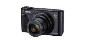Canon PowerShot SX740 HS Lite Travel, 20.3Mpix, 40x zoom, WiFi, 4K video - černý