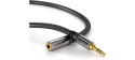 PREMIUMCORD prodlužovací kabel, Jack 3.5mm - Jack 3.5mm M/F 1,5m