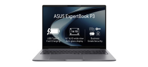 ASUS NTB ExpertBook P3 (P3605CVA-MB0004X), i7-13620H, 16" WUXGA, 32GB, 1TB SSD, UHD, W11 Pro, Misty Grey ASUS NTB ExpertBook P3 (P3605CVA-MB0004X), i7-13620H, 16" WUXGA, 32GB, 1TB SSD, UHD, W11 Pro, Misty Grey