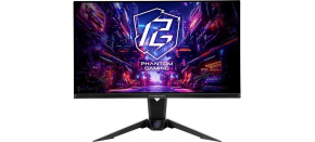 ASROCK LCD - 27" Gaming monitor PGO27QFV, OLED, 2560 x 1440 QHD, 360Hz, 1.5M:1, 250cd/m2, 0.03ms, 2xHDMI, 1xDP