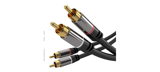 PREMIUMCORD kabel, 2x CINCH-2x CINCH M/M, 5m