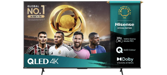 Hisense 55" TV, 4K Ultra HD, 100/120 Hz, HDR, Miracast, Apple Airplay 2