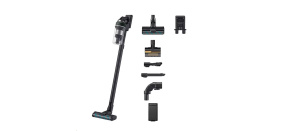 Samsung 2-in-1 stick vacuum Battery Dry Bagless 580 W Black, Chrome, Green, Wood, EU