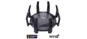 ASUS RT-AX89X (AX6100) WiFi 6 Extendable Router, 10G porty,  AiMesh, 4G/5G Mobile Tethering
