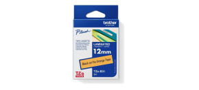 BROTHER TZEB31 - kazeta TZ šířky 12mm, laminovaná TZE-B31, signální oranžová/černé písmo BROTHER TZEB31 - kazeta TZ šířky 12mm, laminovaná TZE-B31, signální oranžová/černé písmo
