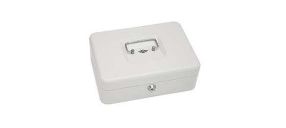 Přenosná pokladna WEDO 250, bílá