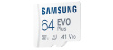 Samsung micro SDXC karta 64GB EVO Plus + SD adaptér