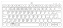 HP 400 Backlit Wired Keyboard - drátová podsvícená klávesnice CZ/SK