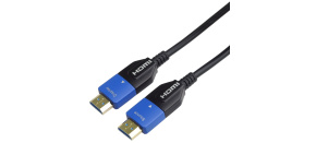 PREMIUMCORD Ultra High Speed HDMI 2.1 optický kabel 8K@60Hz 4K@120Hz 15m zlacený