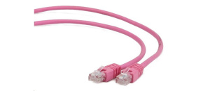 GEMBIRD kabel patchcord Cat5e UTP 2m, růžový
