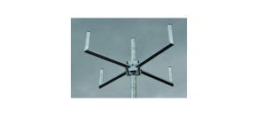 Držák antén na stořár (čtyřzubec), žárový zinek