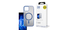 3mk ochranný kryt Frosty MagCase Blue pro Apple iPhone 15 Plus 3mk ochranný kryt Frosty MagCase Blue pro Apple iPhone 15 Plus