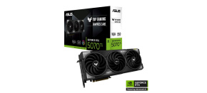 ASUS VGA NVIDIA GeForce RTX 5070 Ti TUF GAMING 16GB, 16GB GDDR7, 3xDP, 2xHDMI