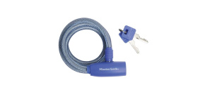 Master Lock Spirálový zámek na kolo  8212EURDPRO - 1,8m - modrý