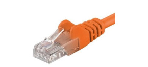 PremiumCord Patch kabel UTP RJ45-RJ45 CAT6 7m oranžová