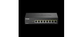 D-Link DMS-108P/E 8-Port 2.5G Multi-Gigabit Unmanaged PoE Switch