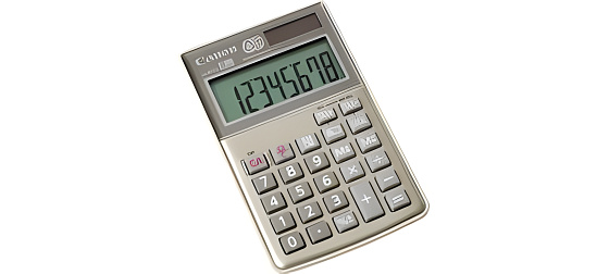 Canon LS-10TEG HWB – kapesní kalkulačka s daňovými a měnovými funkcemi