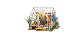 RoboTime 3D Dřevěné puzzle Vysněný zahradní dům RoboTime 3D Dřevěné puzzle Vysněný zahradní dům