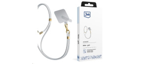 3mk EasyClip White (gold)