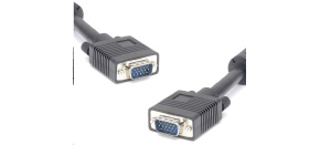 PREMIUMCORD Kabel VGA propojovací 25m (SVGA, HD15M/M, dvojité stínění, feritová jádra) PREMIUMCORD Kabel VGA propojovací 25m (SVGA, HD15M/M, dvojité stínění, feritová jádra)