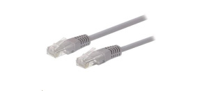 C-TECH kabel patchcord Cat5e, UTP, šedý, 7,5m C-TECH kabel patchcord Cat5e, UTP, šedý, 7,5m