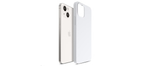 3mk ochranný kryt HARDY Silicone MagCase pro Apple iPhone 15, Silver-White